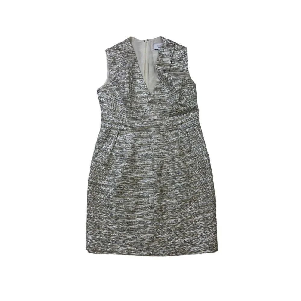 ADAM by Adam Lippes Women's Sleeveless V-Neck Mini Dress Size 8